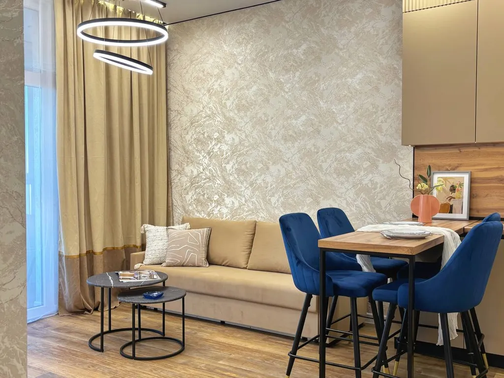 Дизайнерская евродвушка в центре города в топовом ЖК Лесопарковый