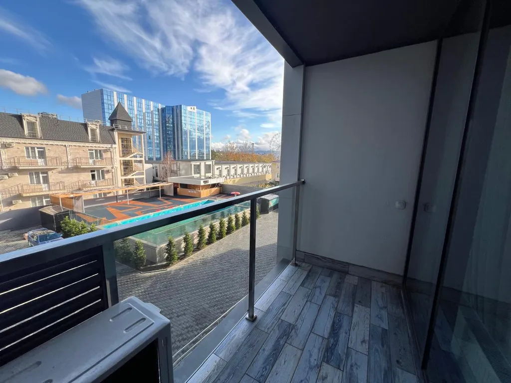 Квартира Двухкомнатная квартира с балконом у моря — Анапа