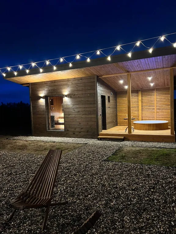 Уютный домик для отдыха A-frame GOSTI