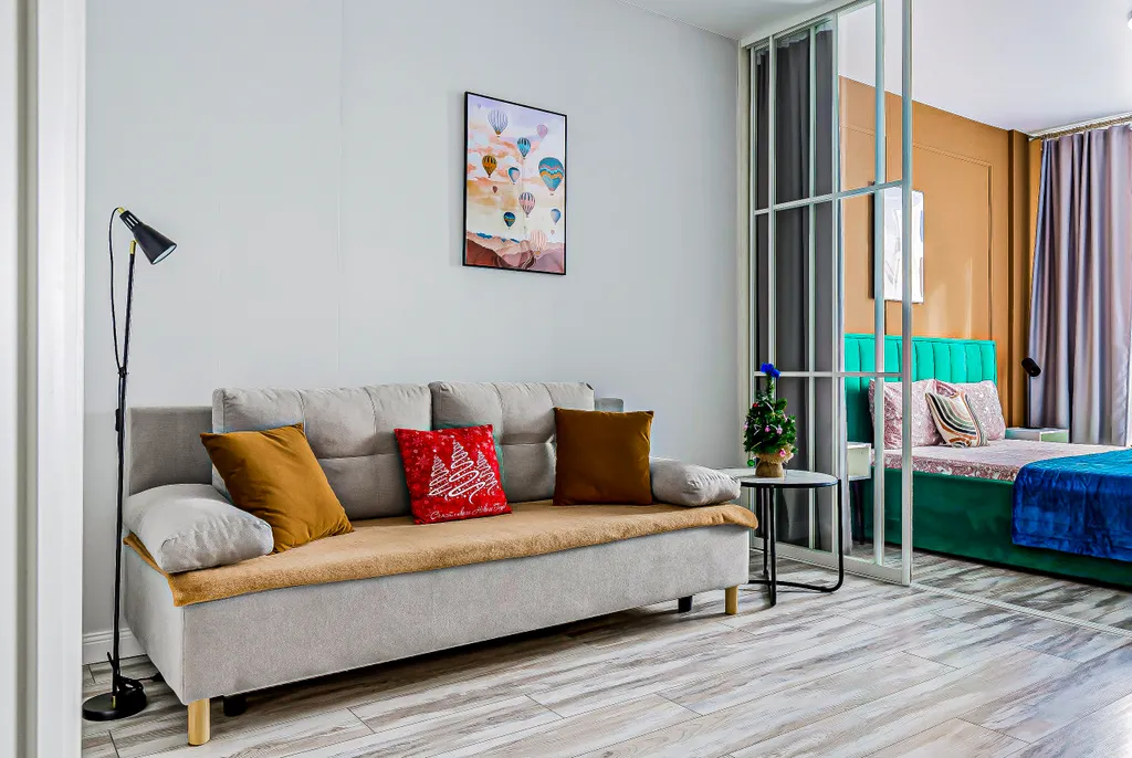 Квартира Квартира Стильные aпаpтаменты Green Oasis в комплeксe ЖК Большой — Краснодар