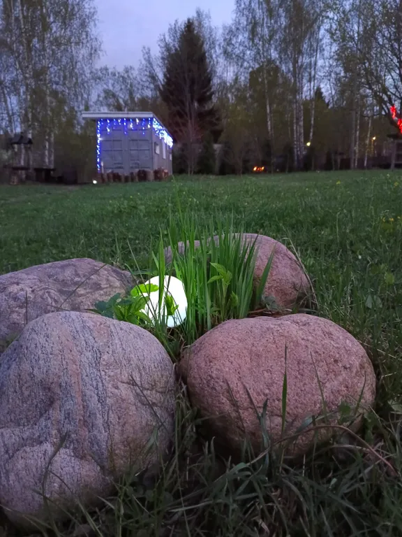 Чудо-дача, дом Капитан на берегу пруда