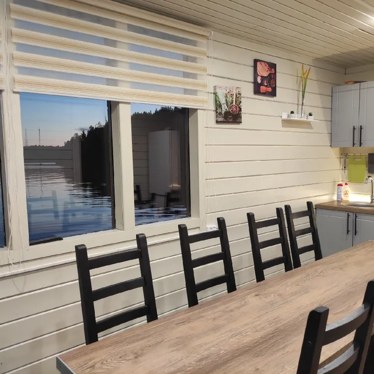 Хаусбот ПлавДом Чудо-Дом на Ладоге в шхерах