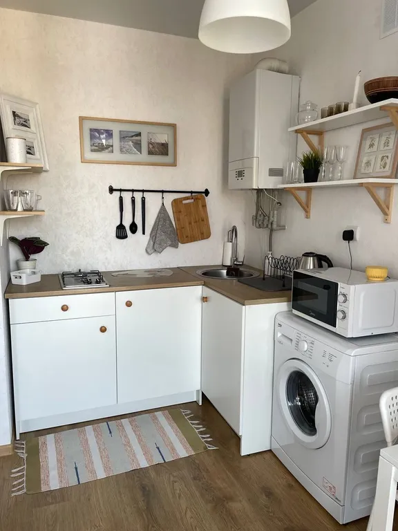 Уютная студия в тихом зеленом районе