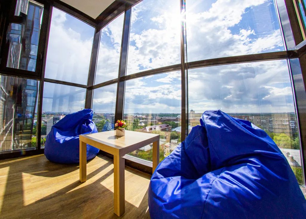 Квартира Современная студия в центре — аренда посуточно в Омск