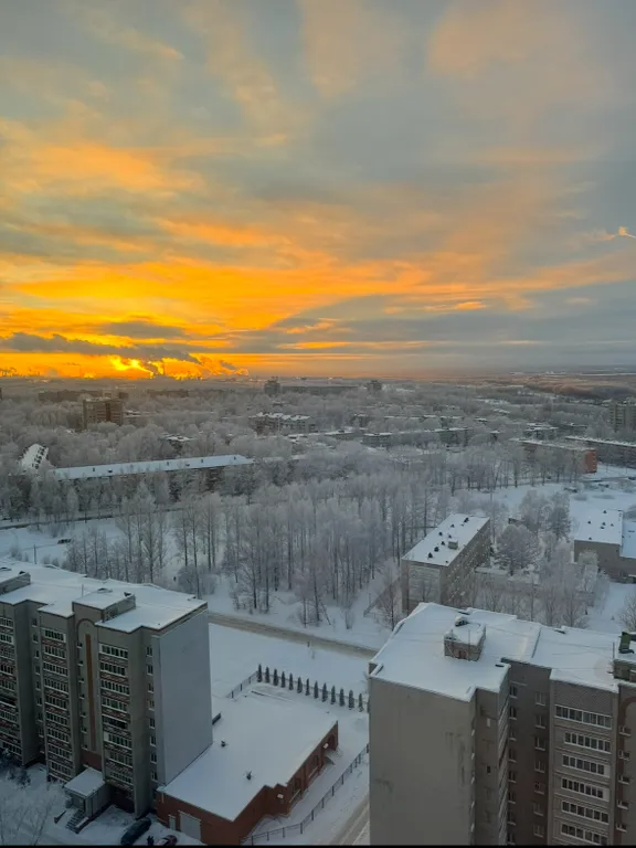 Уютная квартира на 24 этаже с прекрасным видом