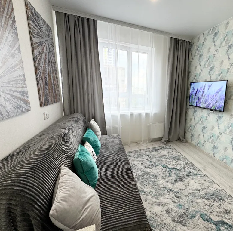 Прекрасная, чистая и светлая квартира в новом ЖК Видинеевский