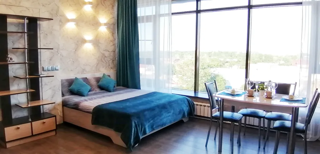 Квартира Апартаменты Гуру с панорамными окнами — Хабаровск