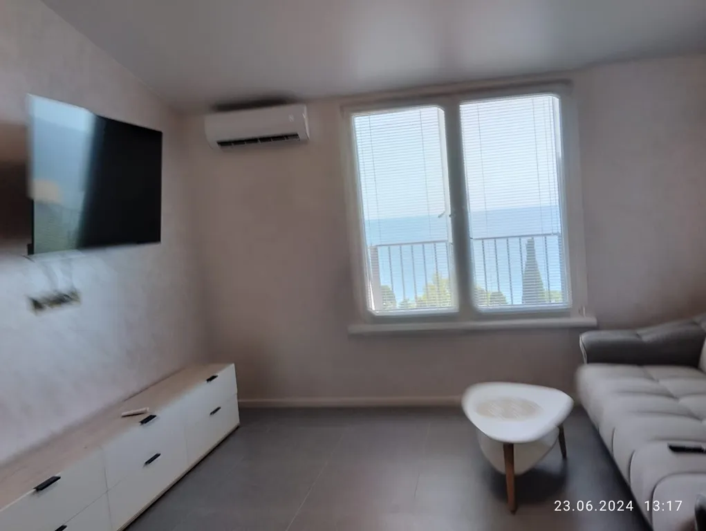 Апартамент с видом на море, 6 мин до пляжа