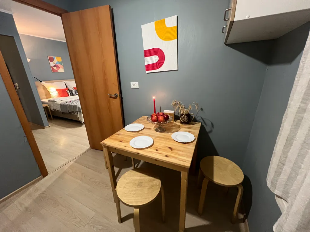 Квартира Апартаменты Art Room в 1 минуте пешком от метро Молодежная — Москва