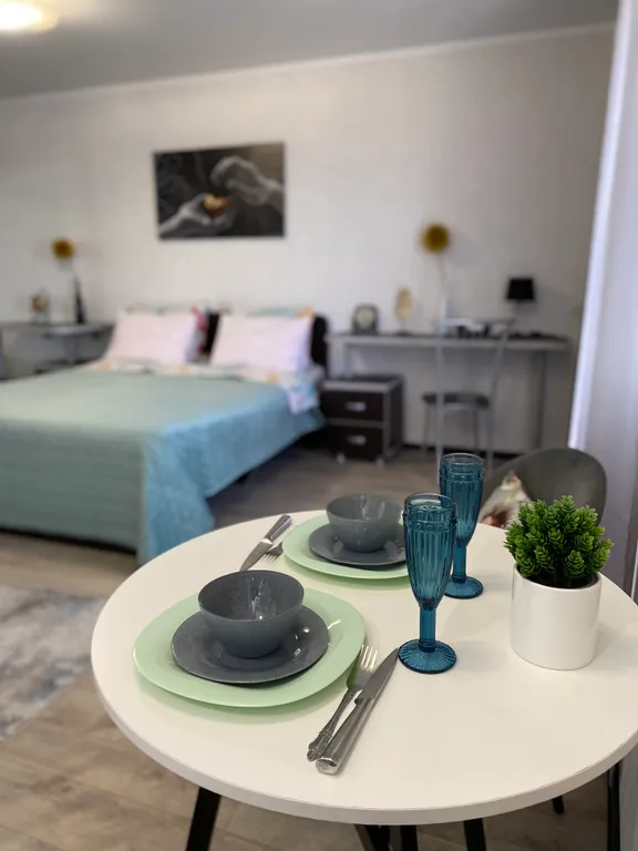 Уютная квартира-студия в центре Жилгородка