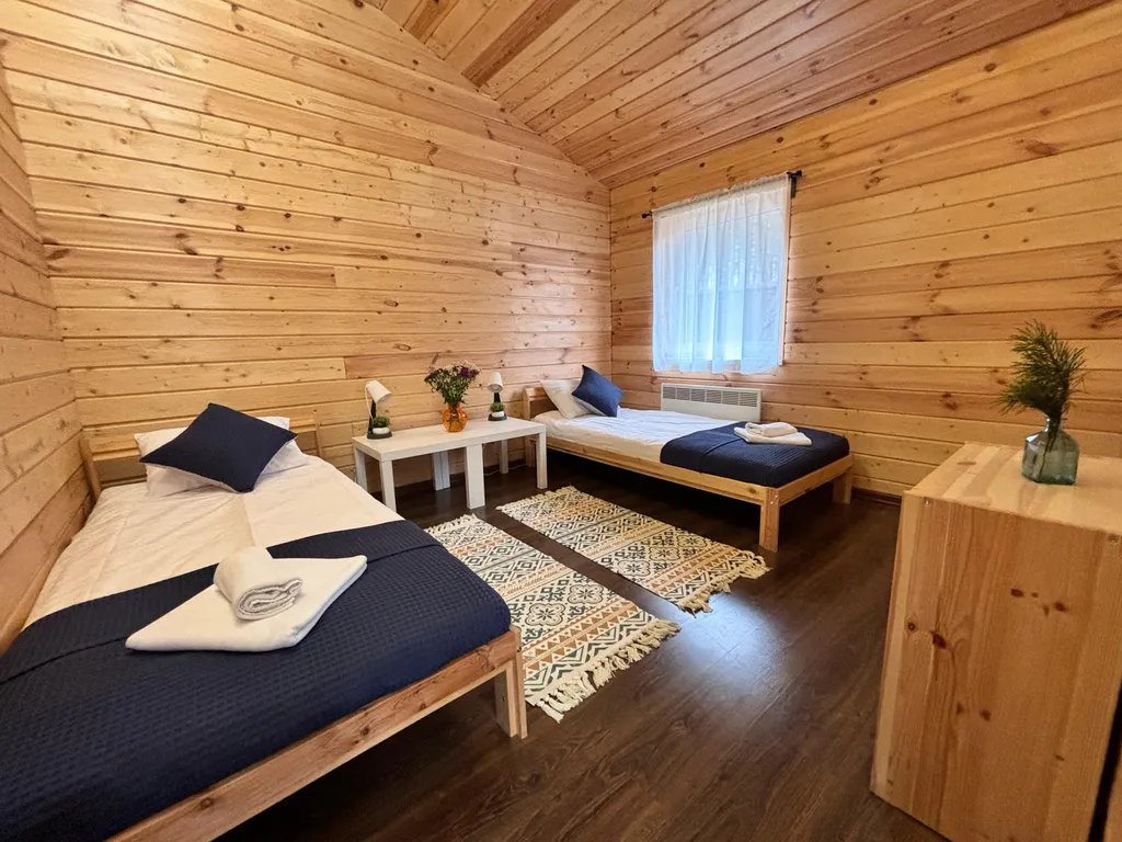 Коттедж Ладожские дюны, комфортный дом с панорамными окнами до 7-ми гостей — Ларионово