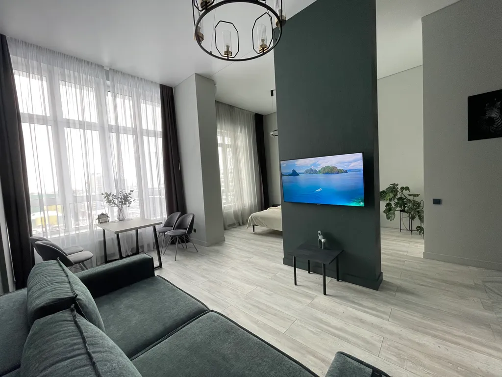 Квартира-пентхаус с высокими потолками