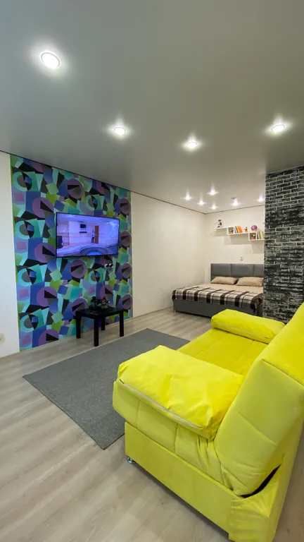 Большая и уютная квартира-студия для любителей комфорта