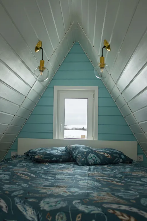 Дизайнерский коттедж Зима