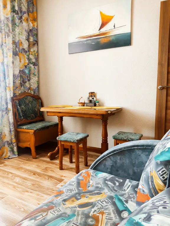 Уютная зонированная квартира