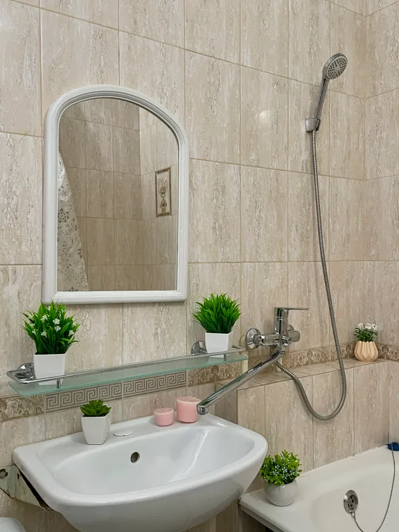 1-комнатная квартира для 1-4 гостей, с большой лоджией