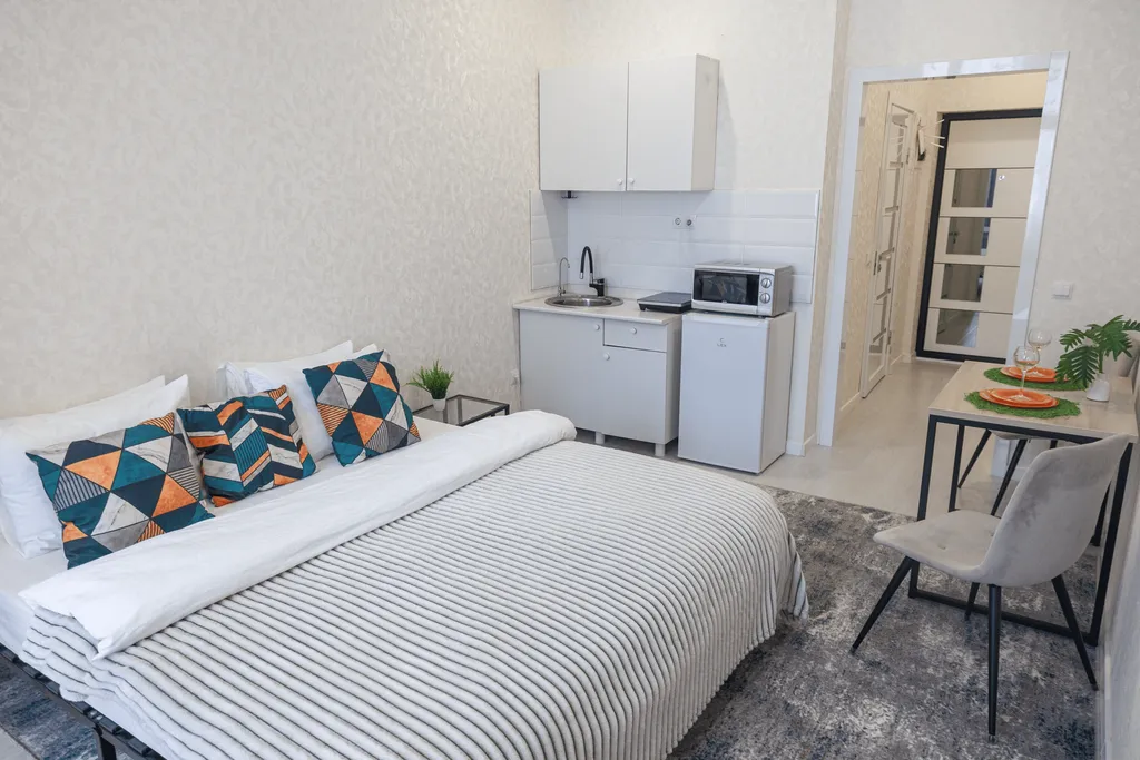 Квартира Квартира Уютная студия в ЖК Притяжение — Анапа