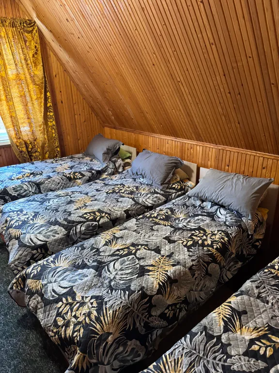 Ретро-дача с баней на берегу лесного озера