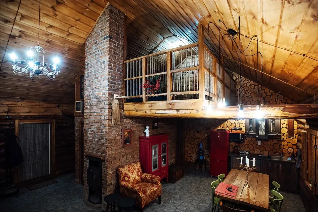 Деревенская изба с городским комфортом