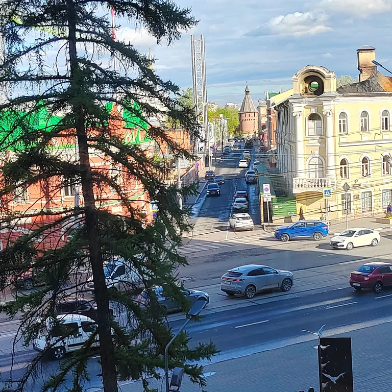 Квартира с видом на Кремль в историческом центре Тулы