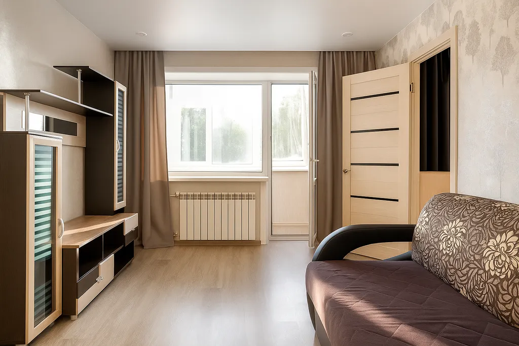 Солнечная двушка с новым ремонтом рядом с театром Чехова