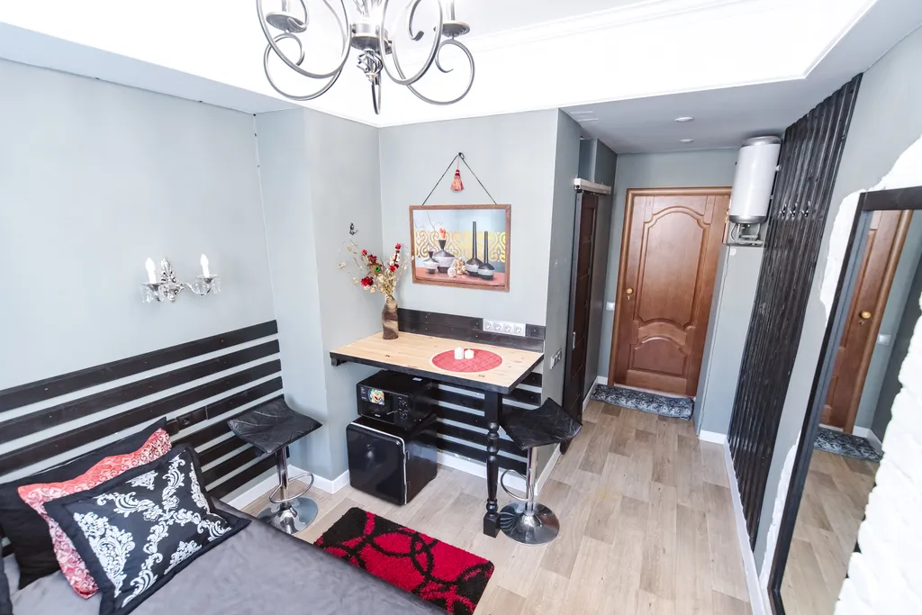 Атмосферная комната-студия возле набережной