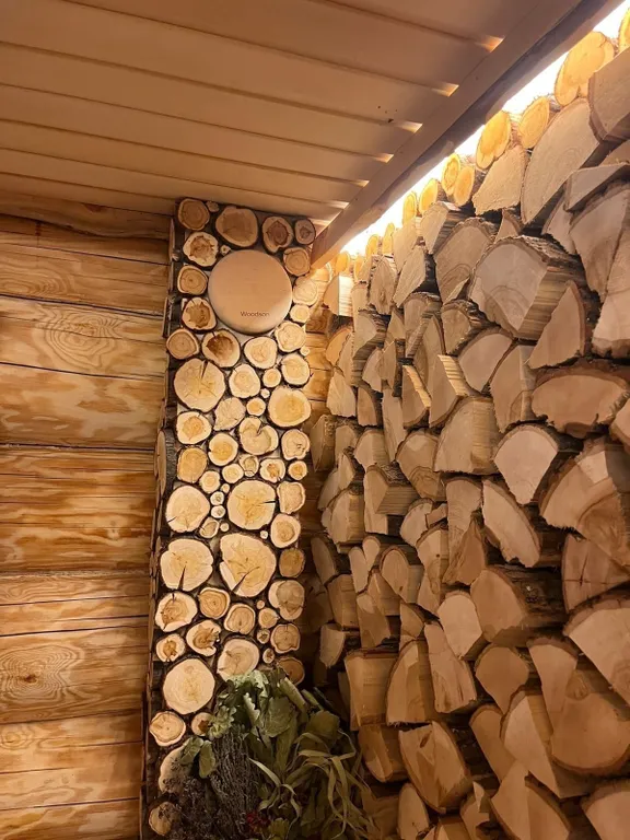 Банный комплекс, баня на дровах