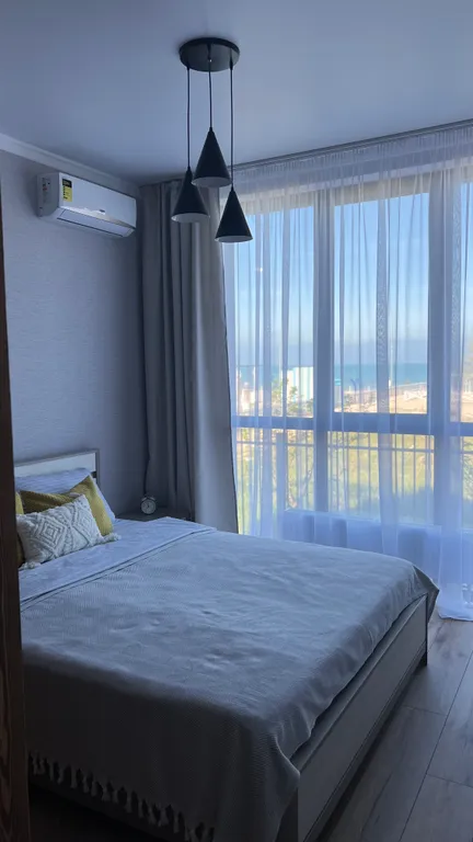 Квартира Квартира Уютная евродвушка на первой линии с видом на море — Анапа