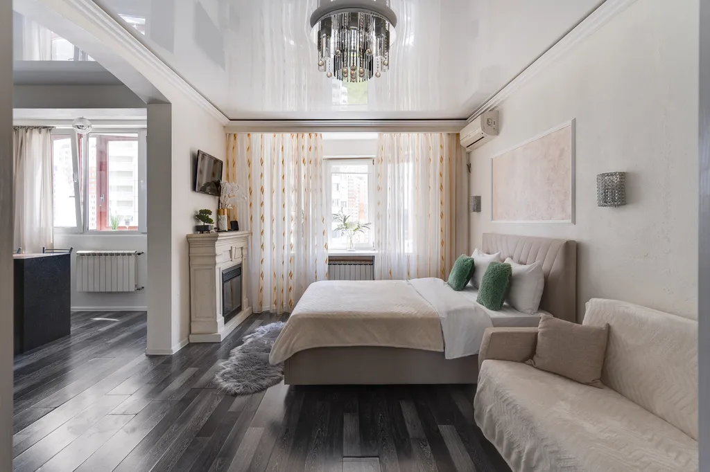 Однокомнатная квартира с камином — аренда посуточно в Красногорск