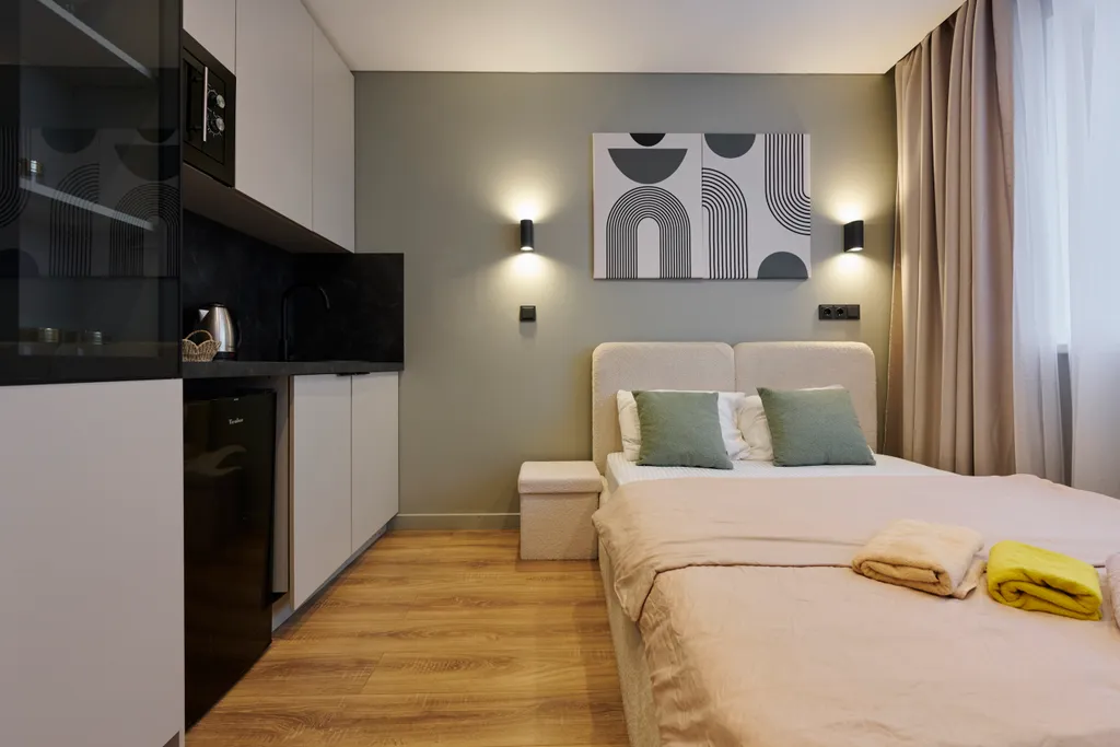 Квартира Квартира Уютная студия у метро — Москва