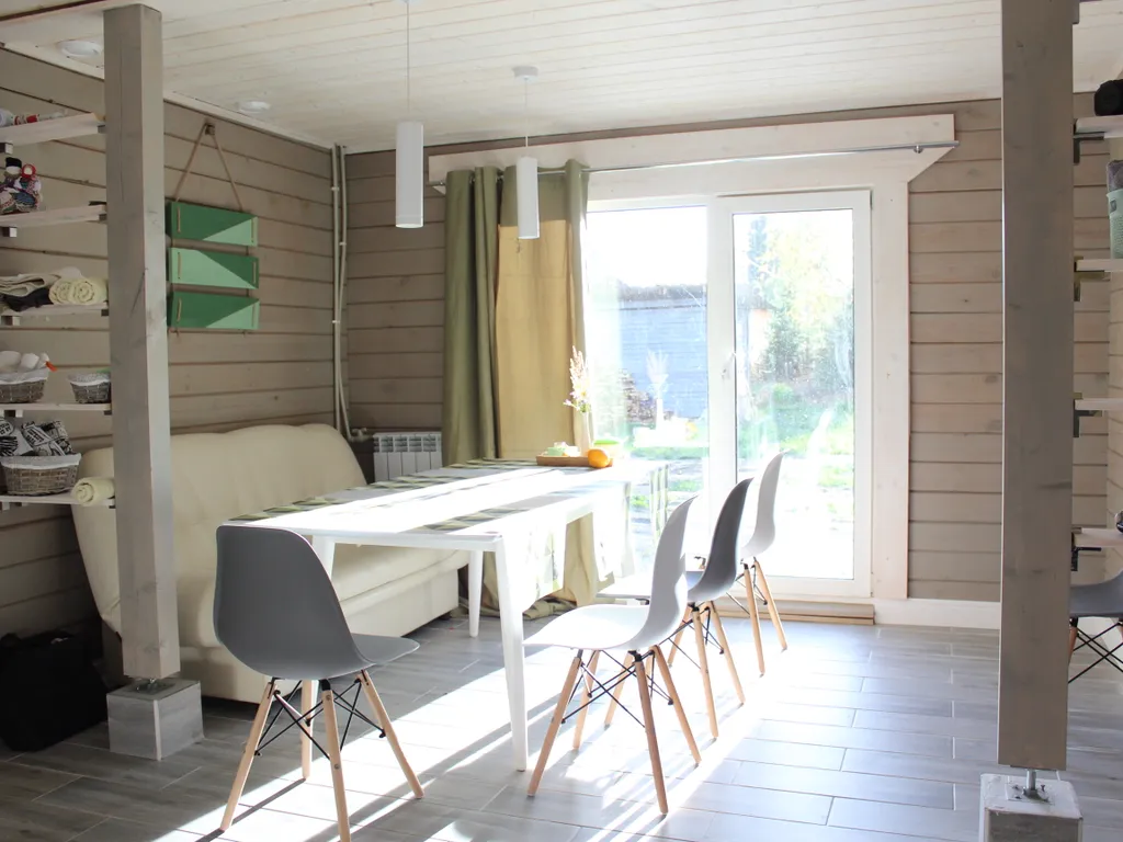 Коттедж Дом-баня с бассейном — Чална