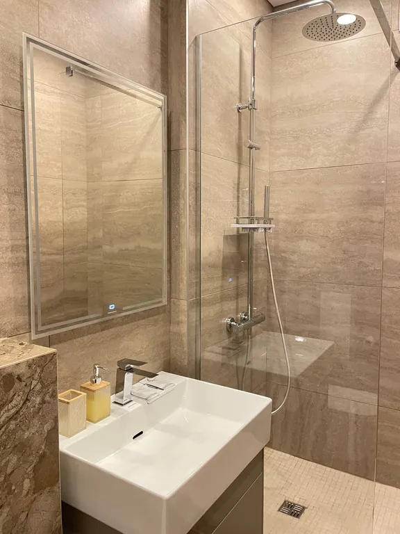 Квартира Квартира Уютная студия 25м2 в авторском отеле «Золотое Сечение» — Красноярск