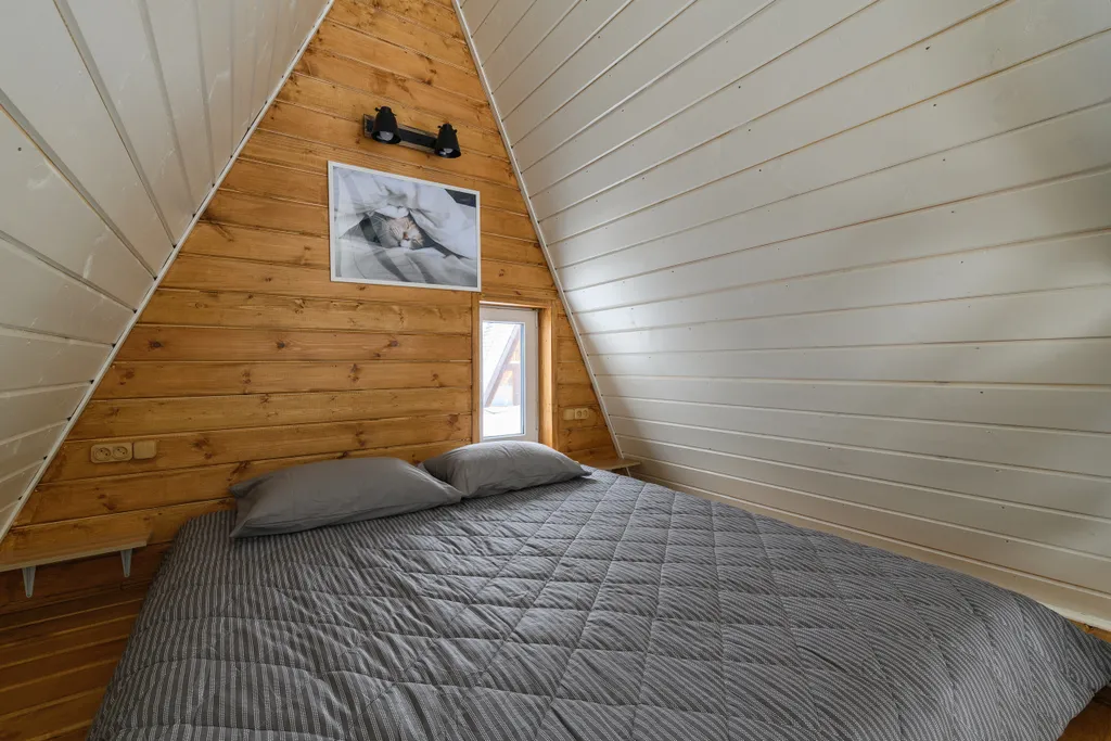 Уютный домик A-frame