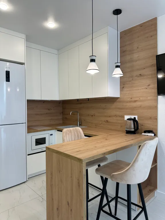 Новая квартира студия с дизайнерским ремонтом