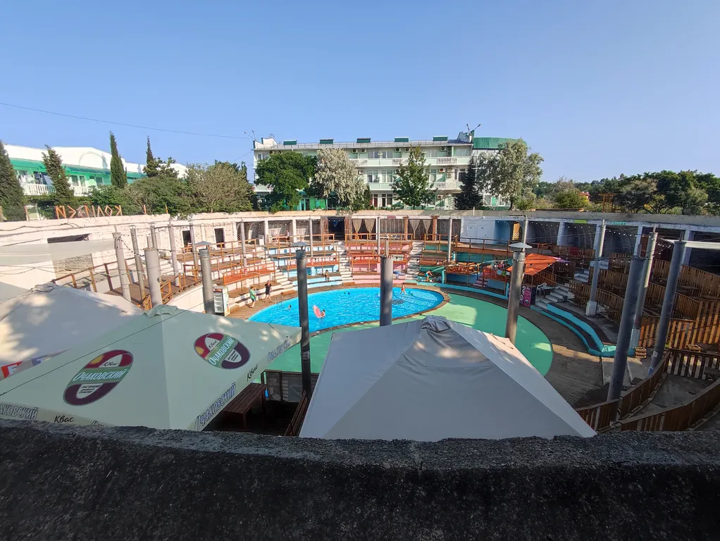 Номер с видом на море в пансионате Любоморье Севастополь