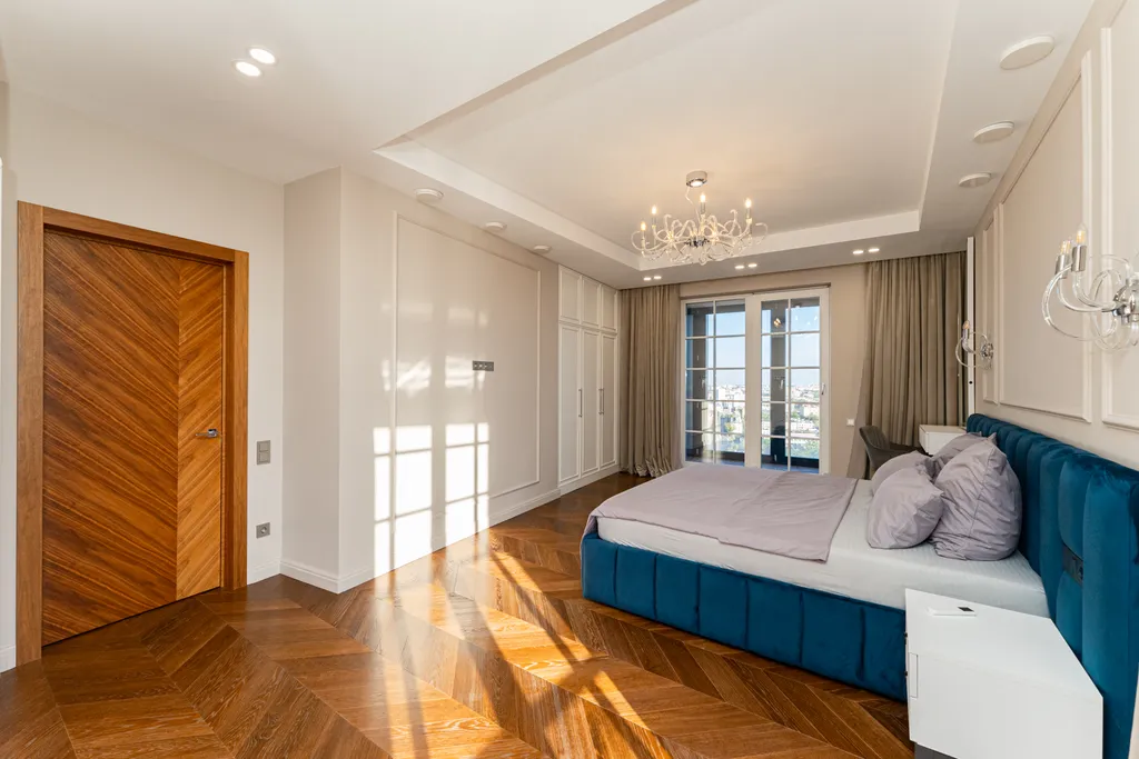 Vip апартаменты в парус-сити на 21 этаже, 101 метр, центр, 2 балкона