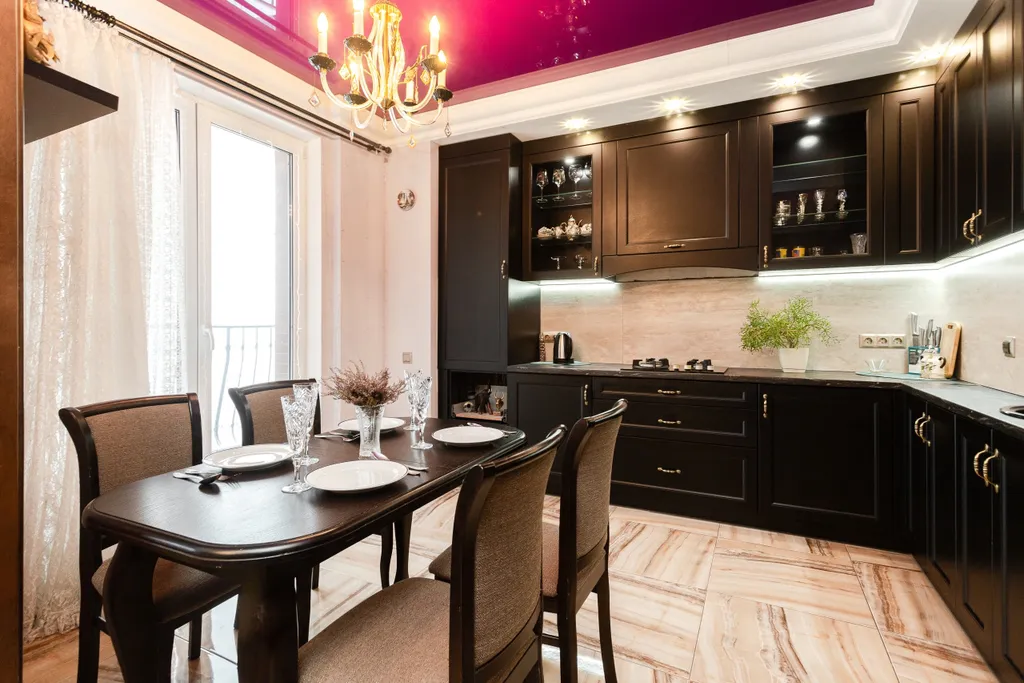 Квартира Квартира Уютная евро трешка в стиле барроко — Калининград