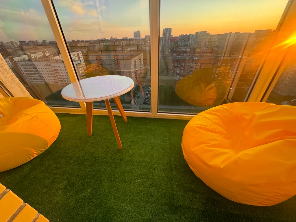 Квартира с панорамным видом на город