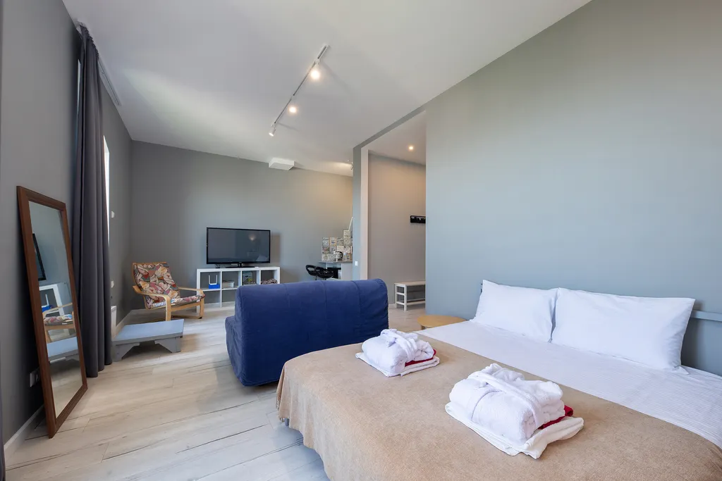 Квартира Квартира Уникальная студия с великолепной террасой’ — Санкт-Петербург