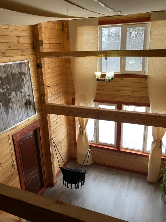 Уютный дом в деревне рядом с рекой Ока