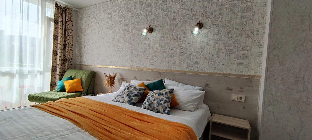 Квартира Квартира Две спальни кухня отопление автон стралка балконы беседка парков — Судак