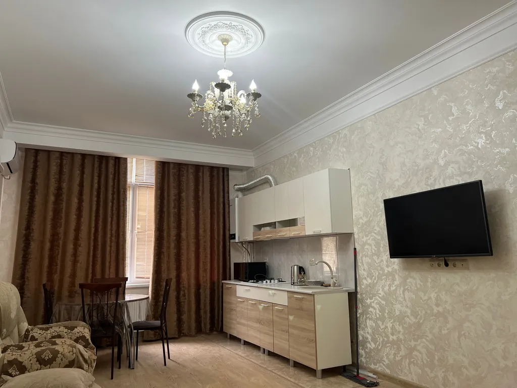 Уютная квартира в новостройке со свежим ремонтом с видом на море