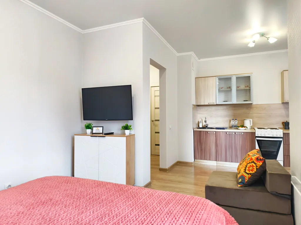 Квартира Уютная квартира-студия рядом с ТРЦ Планета — Красноярск