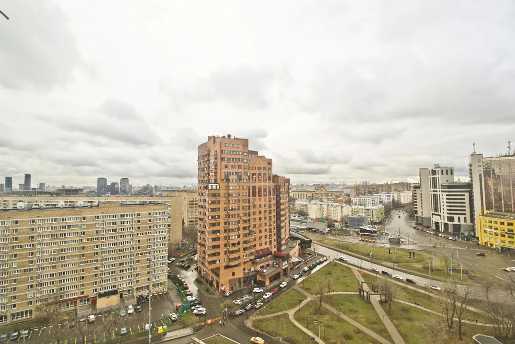 Квартира Квартира Трешка на Пролетарской с видом на город — Москва