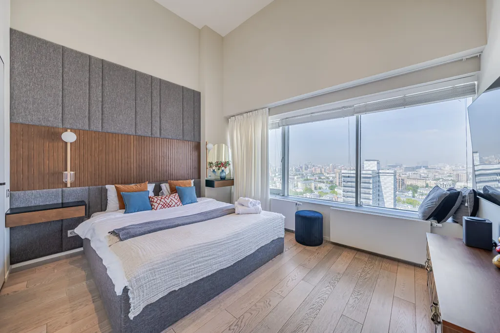 Квартира Двухуровневые апартаменты Смарт Хост с проектором и PS4 — аренда посуточно в Москва