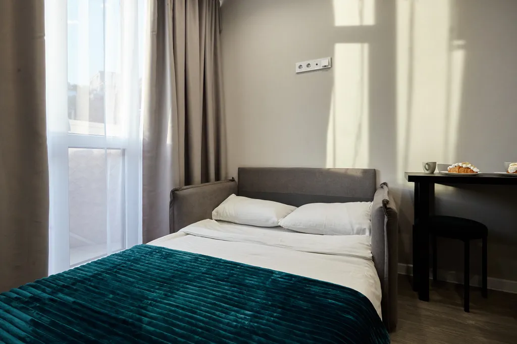 Квартира Апартаменты в ЖК Резидент с балконом — Адлер