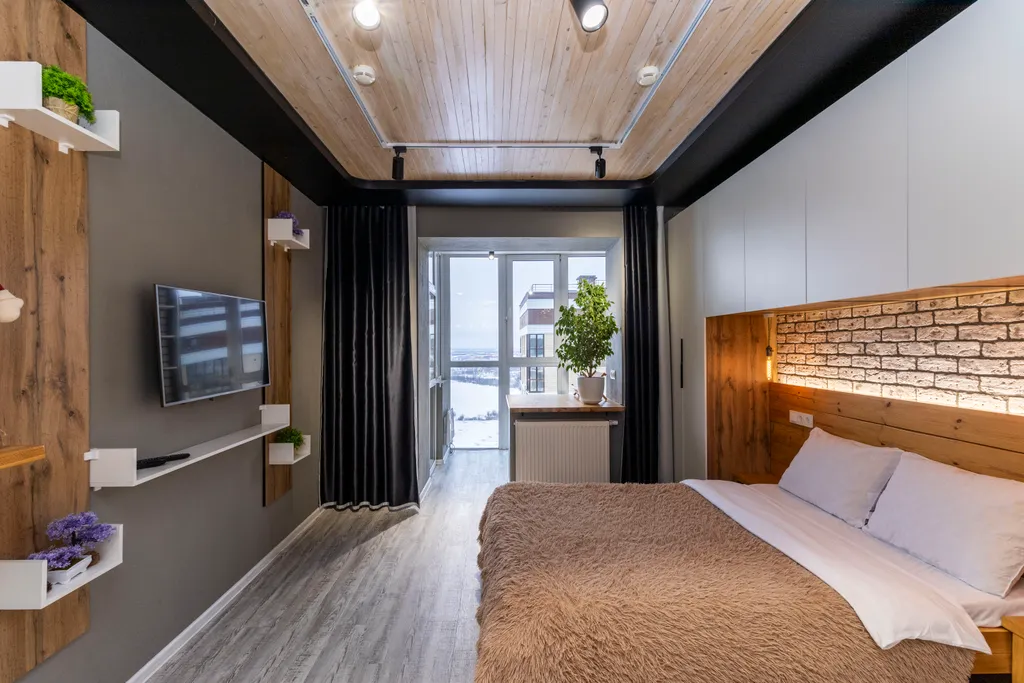 Дизайнерская видовая студия на 26 этаже