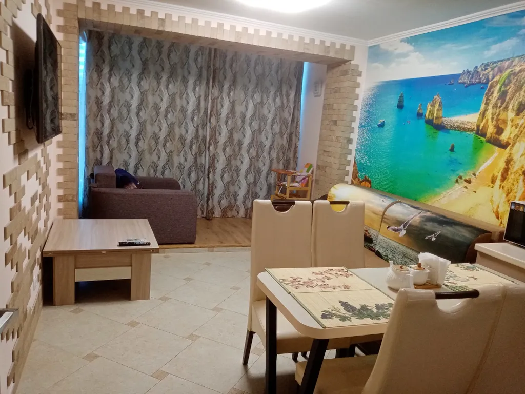 Современная квартира в Алуште на 1-й линии от моря