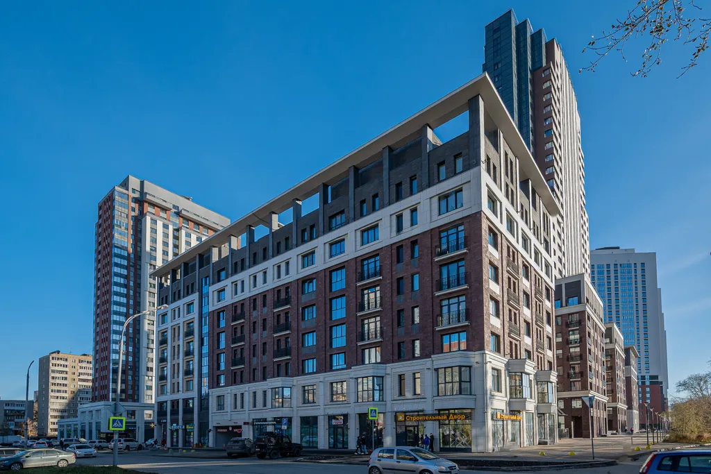 Квартира с шикарным видом на город возле жд вокзала, центр города