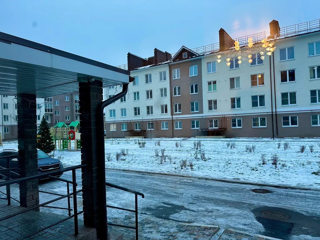 Уютная новая квартира в тихом современном районе